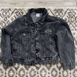 Black Denim Jean Jacket